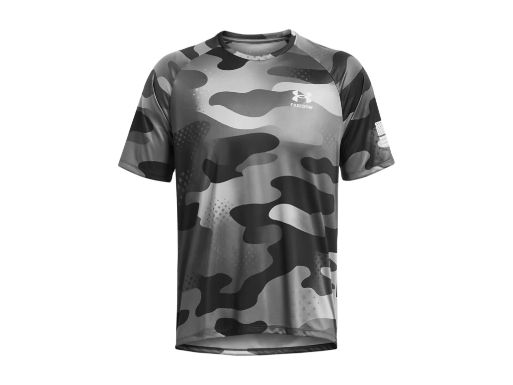 Under Armour Men's UA Tech Freedom Camo Short Sleeve