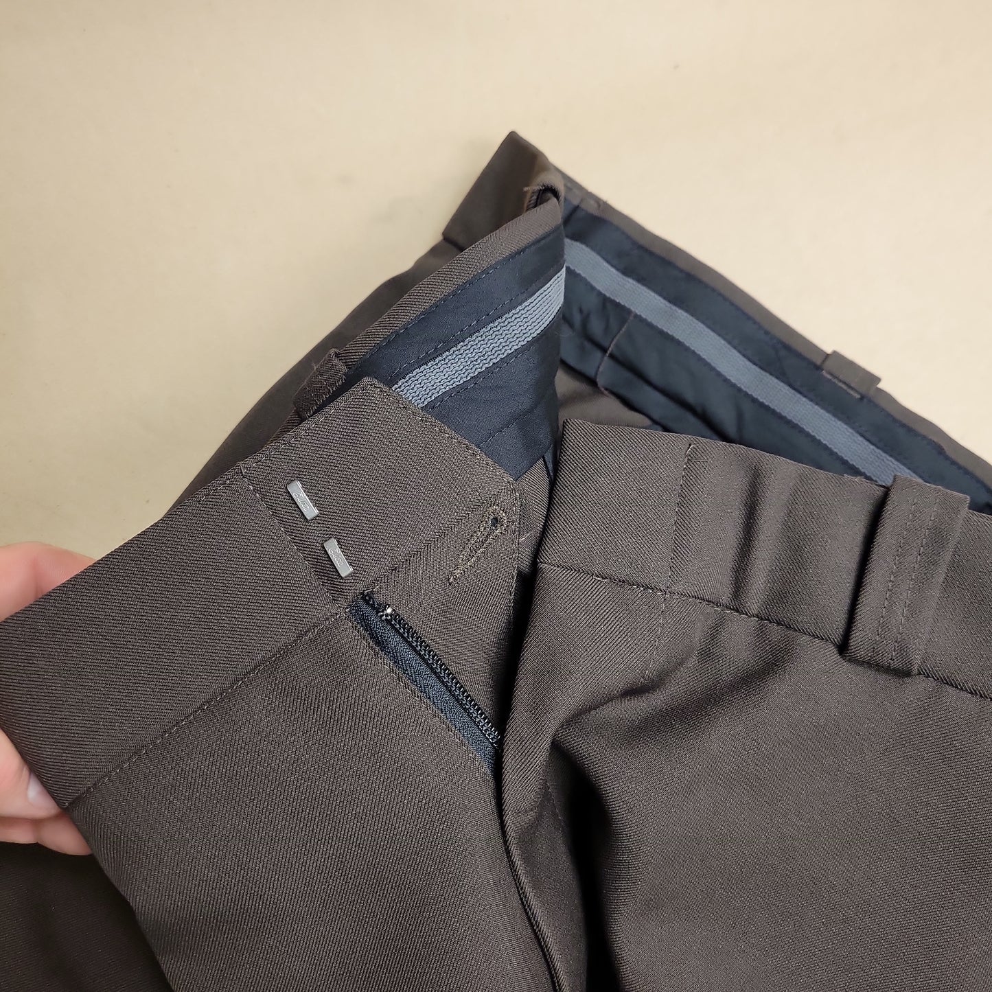 Pants: Spiewak Base Poly, 4-Pocket, Brown, 40 Waist SU322-032-40