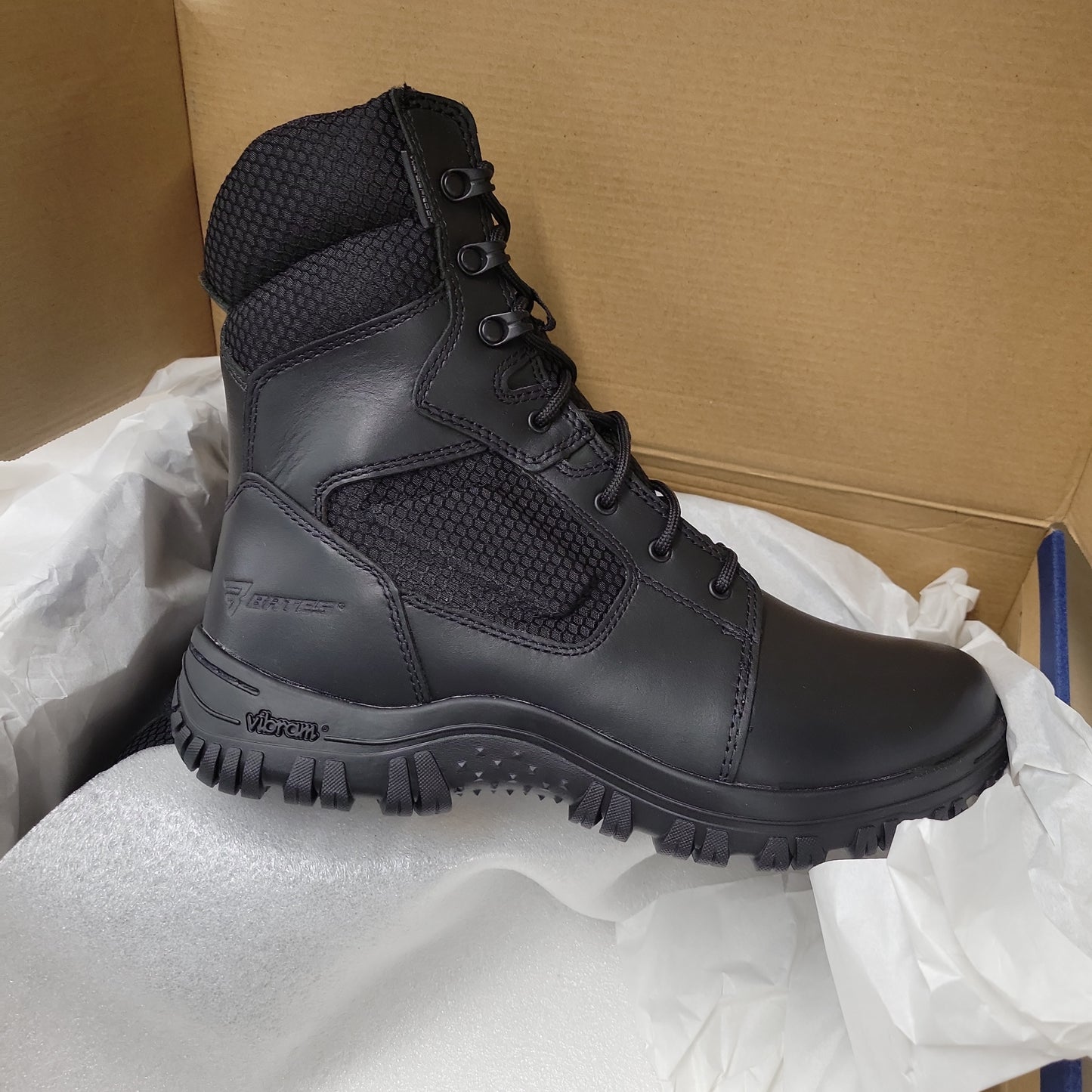 Bates Boots Maneuver Waterproof Side-Zip, Black, SZ 8.5W E05508-8.5EW