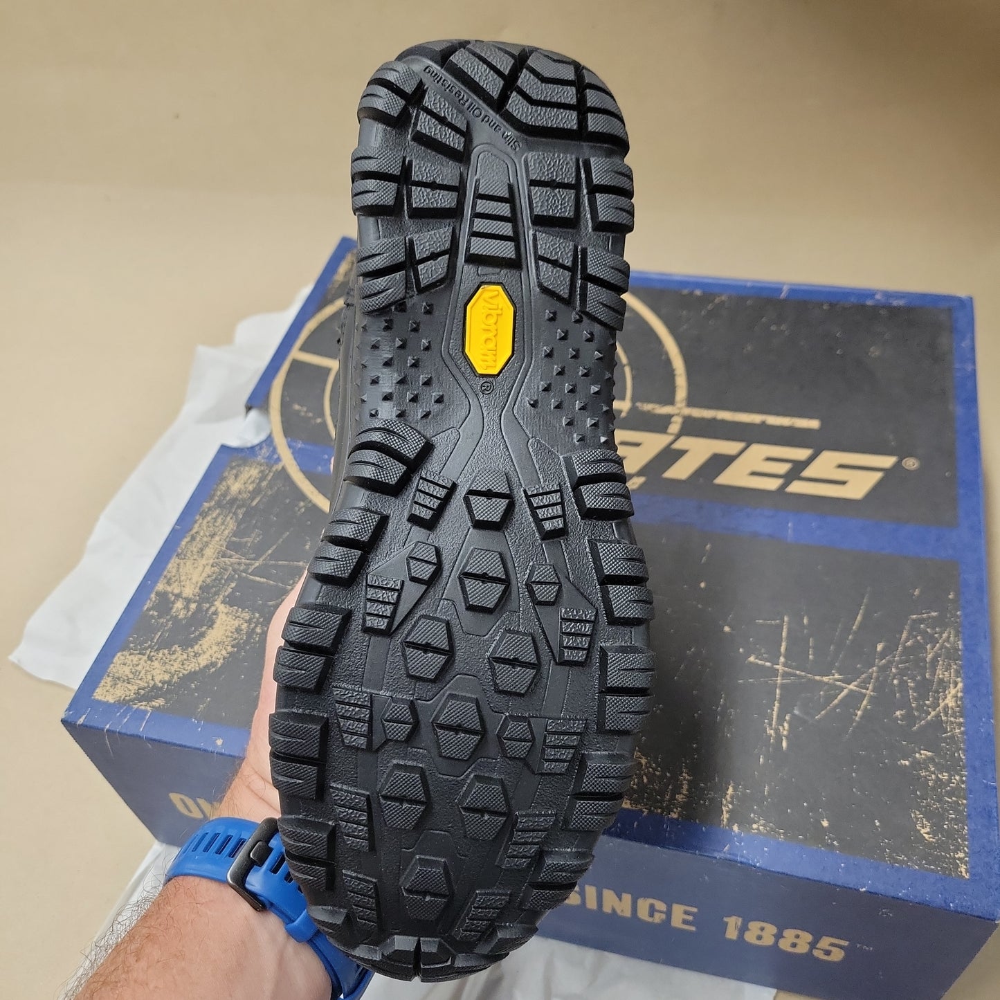 Bates Boots Maneuver Waterproof Side-Zip, Black, SZ 8.5W E05508-8.5EW