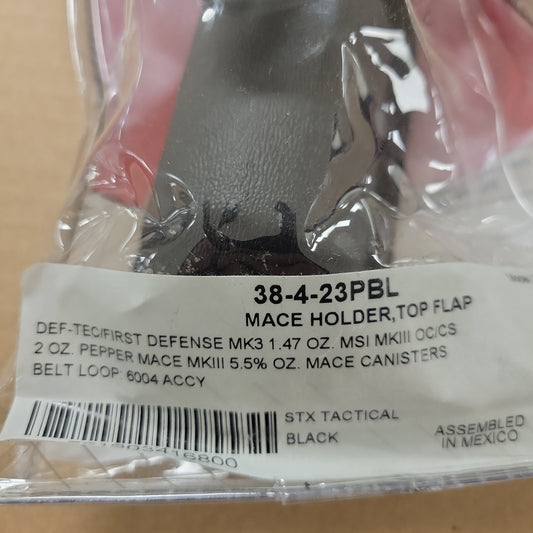 Safariland Pepper Spray Holder TAC System use with Leg Holster Fits: MK3 38-4-23PBL