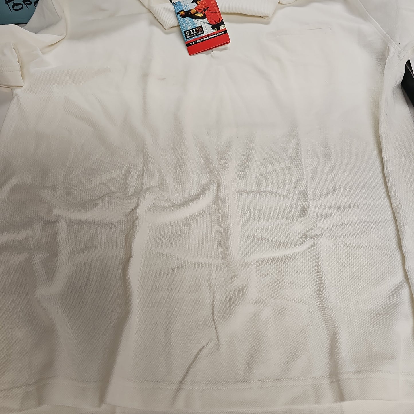 5.11 Tactical Polo Shirt Short Sleeve Professional White 2XL 41060-010-2XL