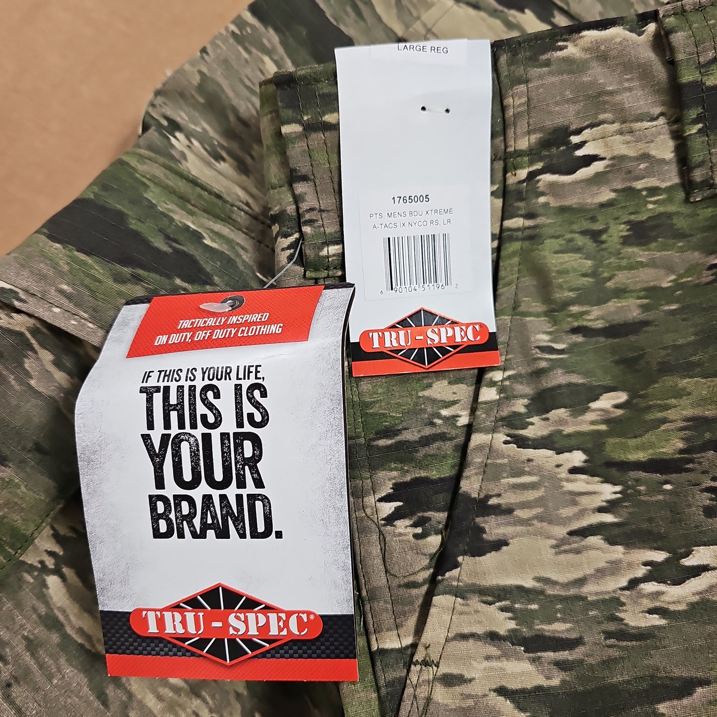 BDU Pants: A-TACS IX BDU Xtreme, L/R 1765005