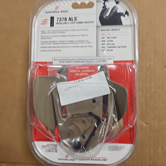 Holster: 7TS ALS Paddle, Sig 320 Carry, FDE, LH 7378-750-552