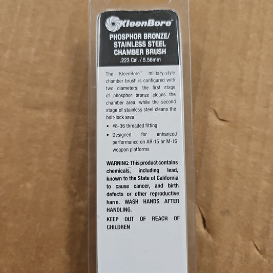 CHAMBER FACE BRUSH: M-16/AR-15 RIFLE M16C