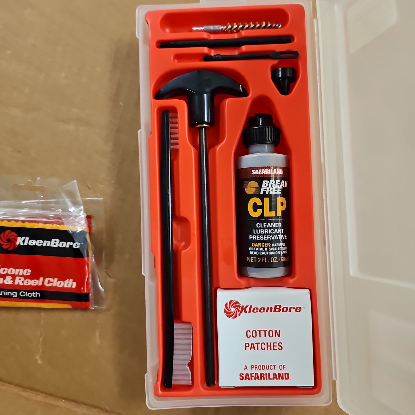 CLEANING KIT: HANDGUN .22 CA. K211