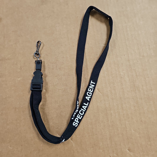 LANYARD: ID CARRYING, DETACHABLE SWIVEL HOOK, SPECIAL AGENT 90214-0006