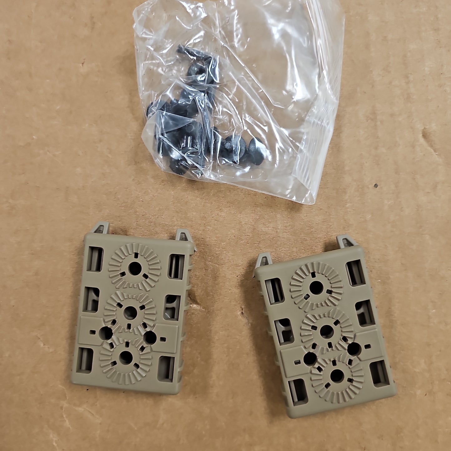 ELS: Equip Lock Sys, (2) Forks, (2) Receivers, FDE Brown ELS-KIT1-55