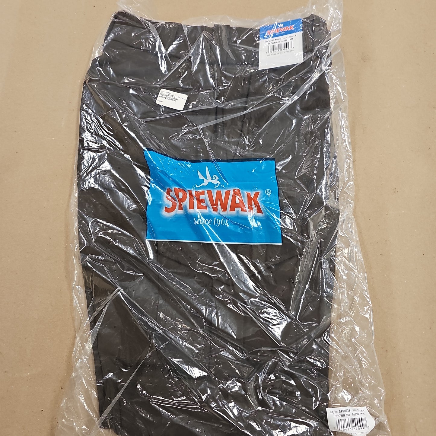 Spiewak Pant Womens Spiewak Poly/Wool Ext Cargo Brown Sz 4 SPDU29-Wmn-Brwn-4