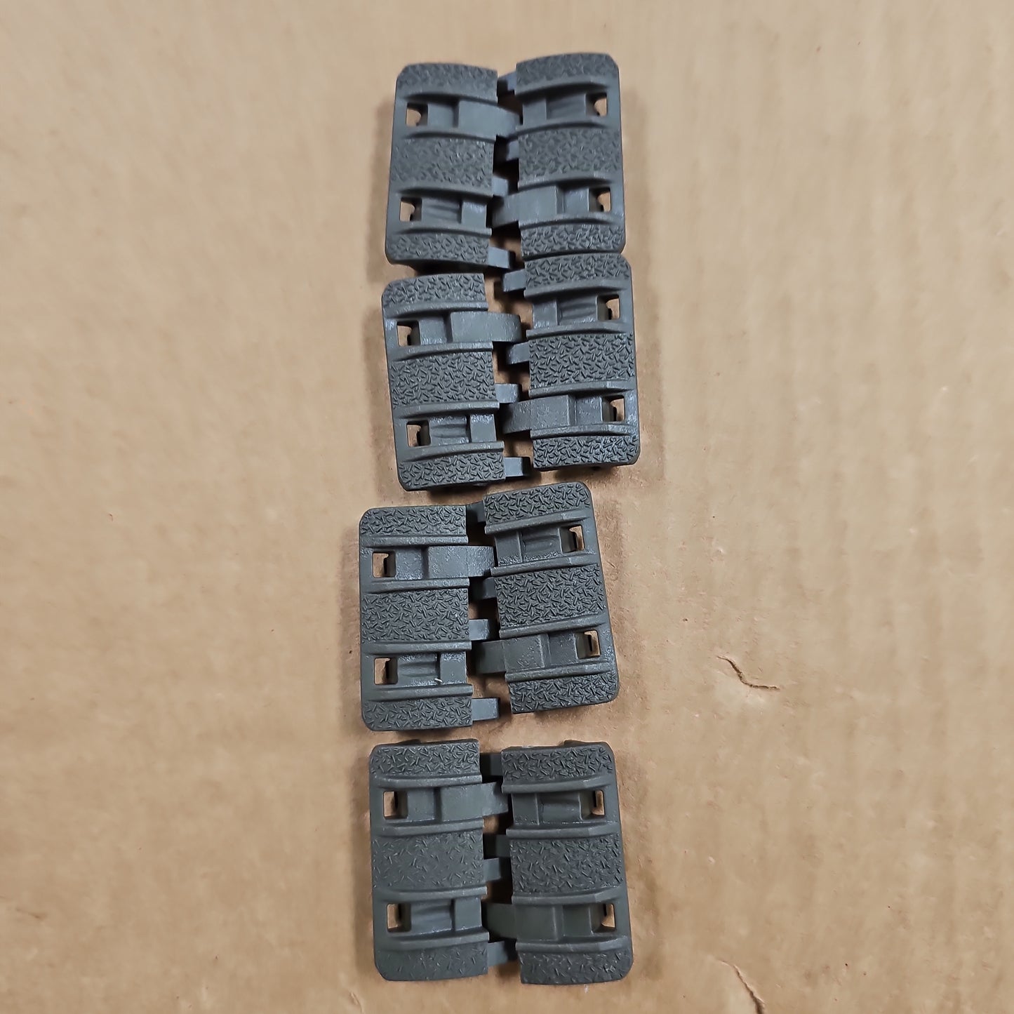 XTM Enhanced Rail Panel (4) two-piece panels, OD Green MAG510-ODG