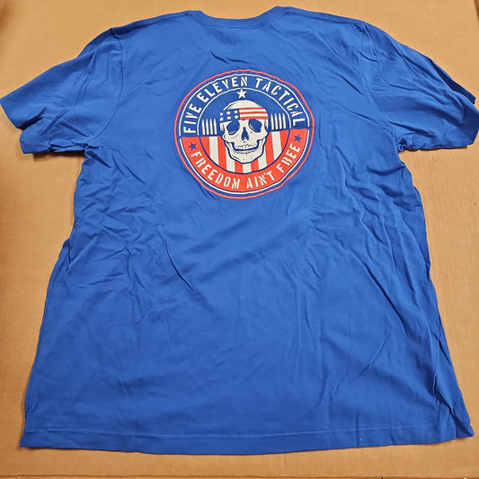 Five-Pack T-Shirt: Streicher's Logo'd 5.11 Tactical Freedom Ain't Free XX-Large P30277