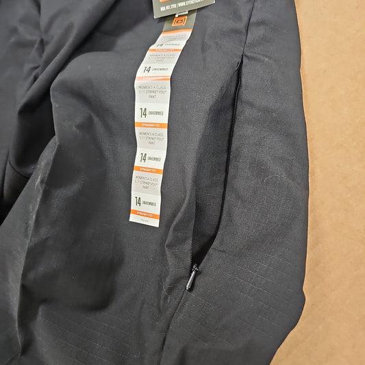 5.11 Tactical Women's Class A Black Stryke PDU Uniform Pant Size 14