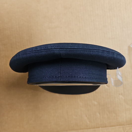 Bayly Duty Hat Military Top Navy Silver Buttons Size Small 09NS3A2