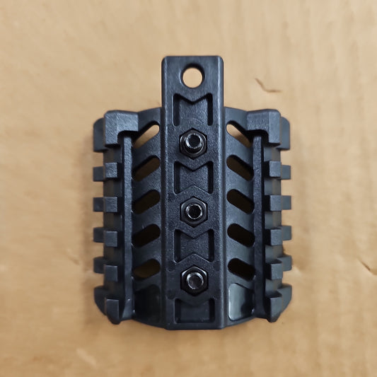 Picatinny: Mounts to Standard Handguards, 2 Rail, Black TRM2