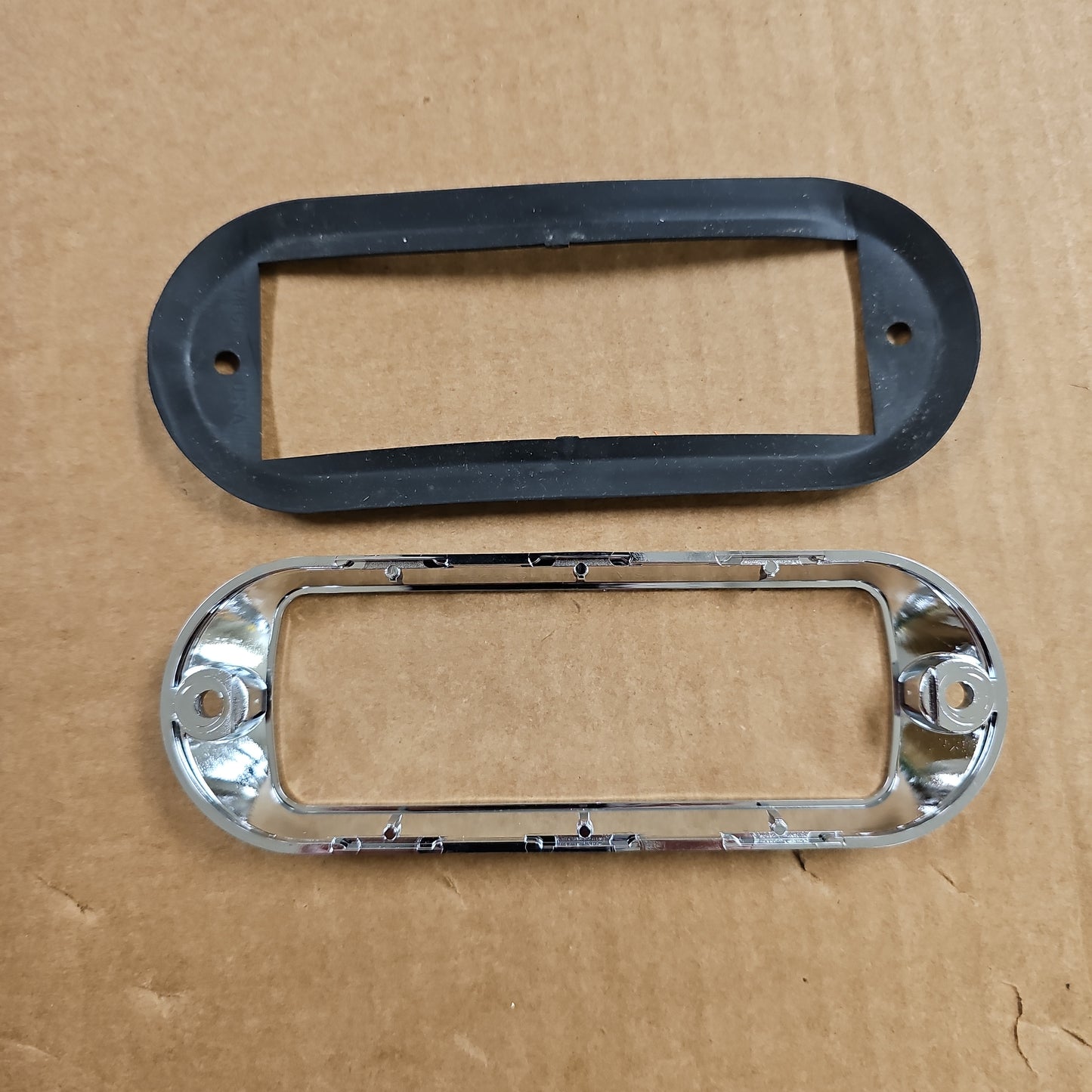 Whelen Chrome Plated Trim Ring Flange 500 Series 5FLANGEC