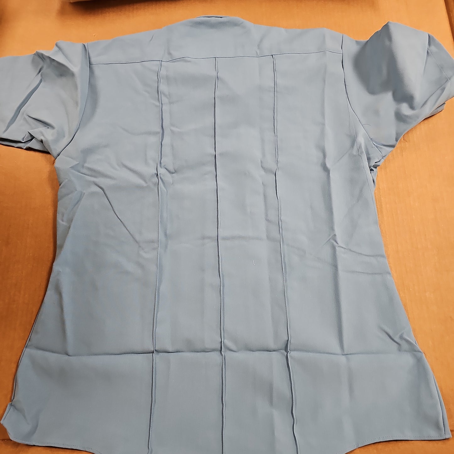 ELbeco Men's Shirt Duty Maxx Short Sleeve Blue Size 17 5583-17