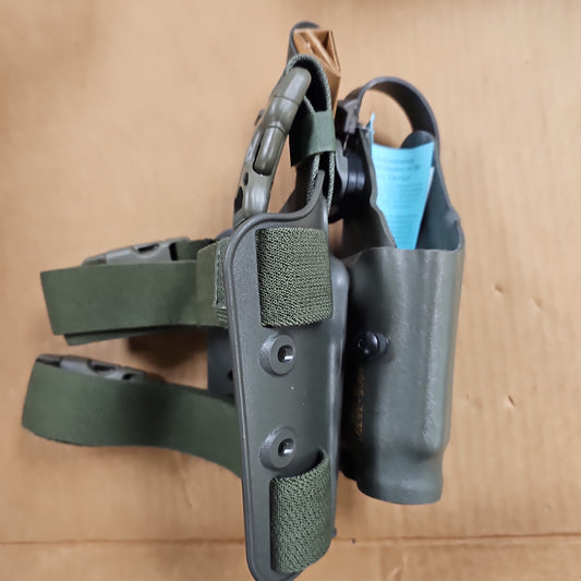 Safariland Tactical Holster Quick Release OD Green Right Hand fits Glock 20/21 TLR-1 or 2 6005-38321-561