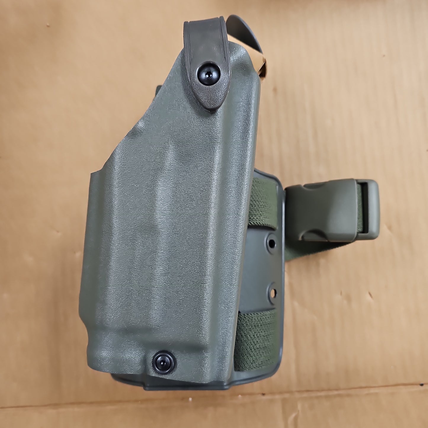 Safariland Tactical Holster Quick Release OD Green Right Hand fits Glock 20/21 TLR-1 or 2 6005-38321-561
