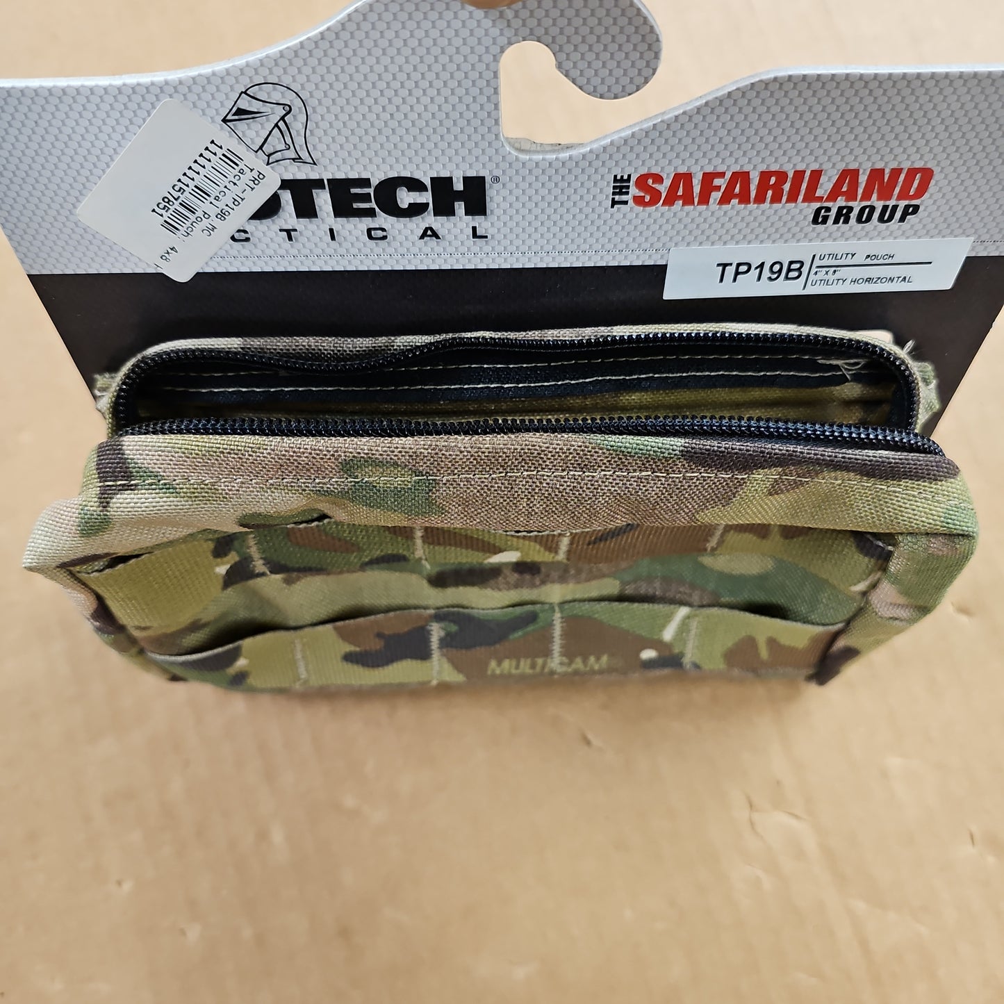 Safariland Tactical Pouch: 4"x8" Horizontal Utility, MultiCam TP19B-Y6