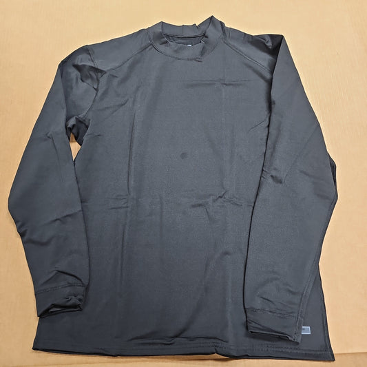 Shirt: L/S Tactical Crew, XGO Phase 4, Black, Large 4P11AQ-BLK-L
