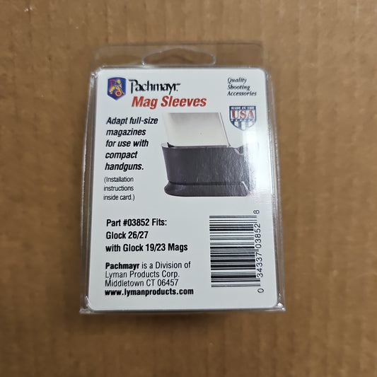 GRIP EXTENDER: FITS GLOCK 19/23 MAGS IN A 26/27 PK03852