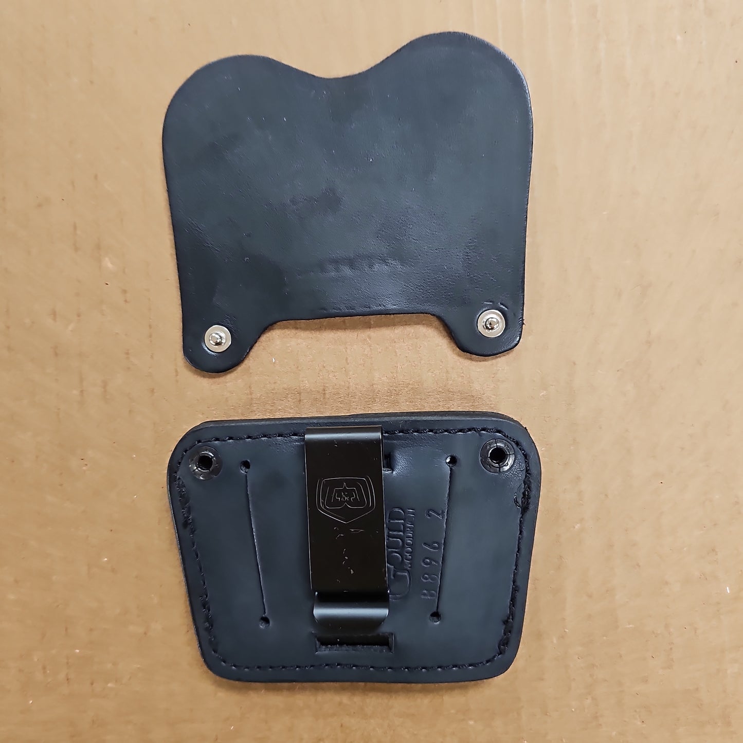 HOLSTER: Amb. holster w/ Body Shield, Black, Large B896-2