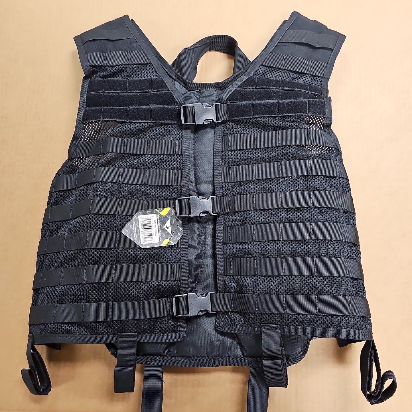 Mesh Hydration Vest: Black, One Size MHV-002
