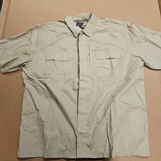 5.11 Tactical Shirt: TacLite TDU Shirt, S/S, TDU Khaki, XX-Large 71339-162-2XL