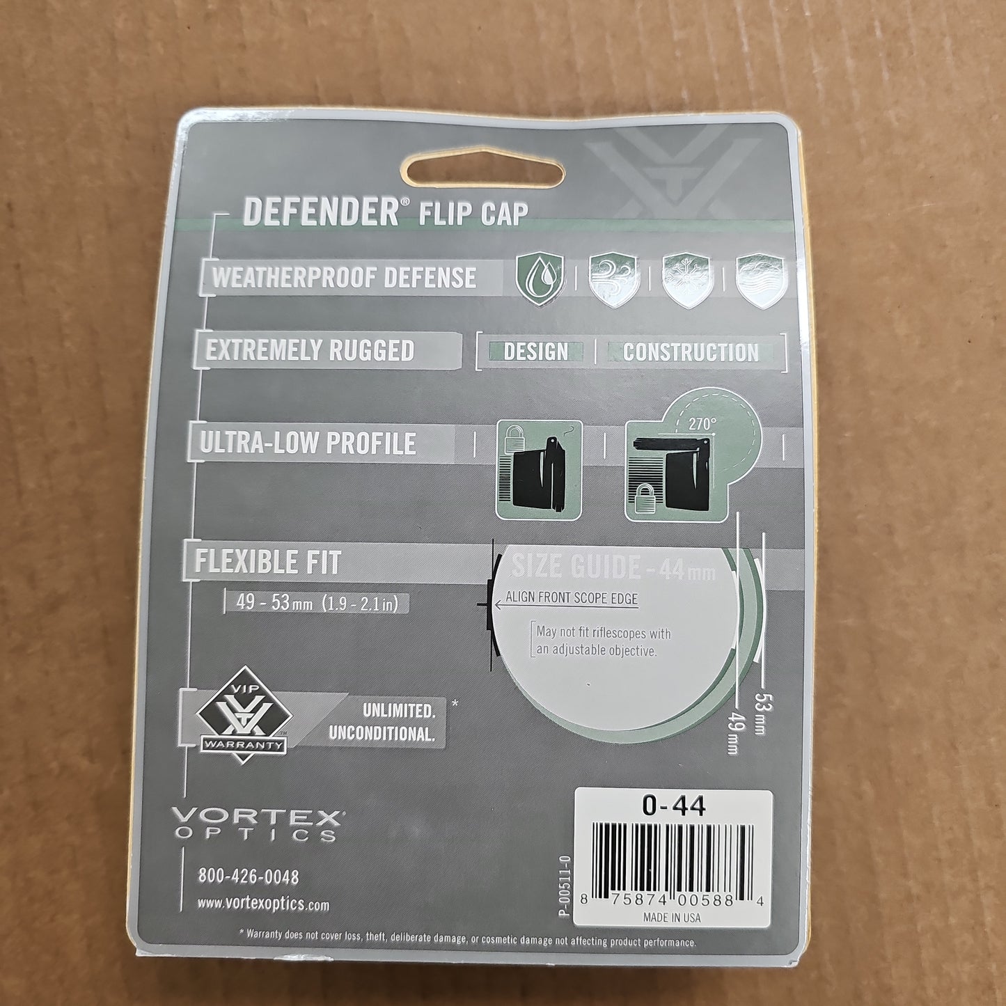 Defender Flip Cap: Objective 44 O-44