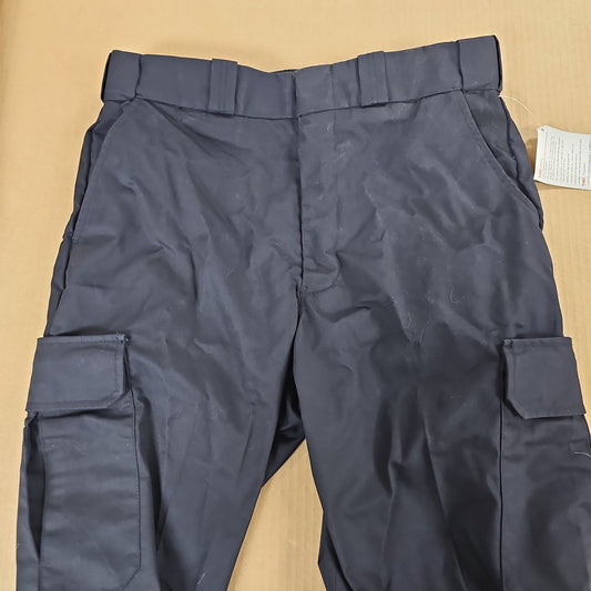 Elbeco Navy Cargo Trousers with Regular Rise and 35-inch Waist Size