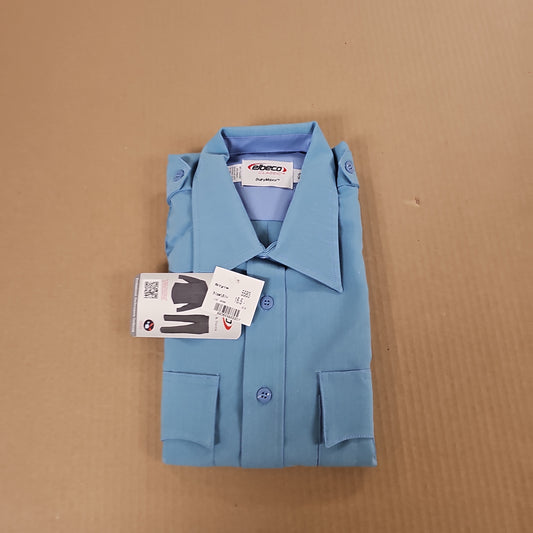 Shirt: Duty Maxx, S/S, BLUE, Sz. 16.5 5583-16.5
