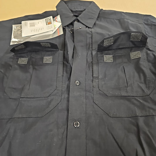 5.11 Tactical Navy TacLite Short Sleeve Shirt for Comfort and Durability