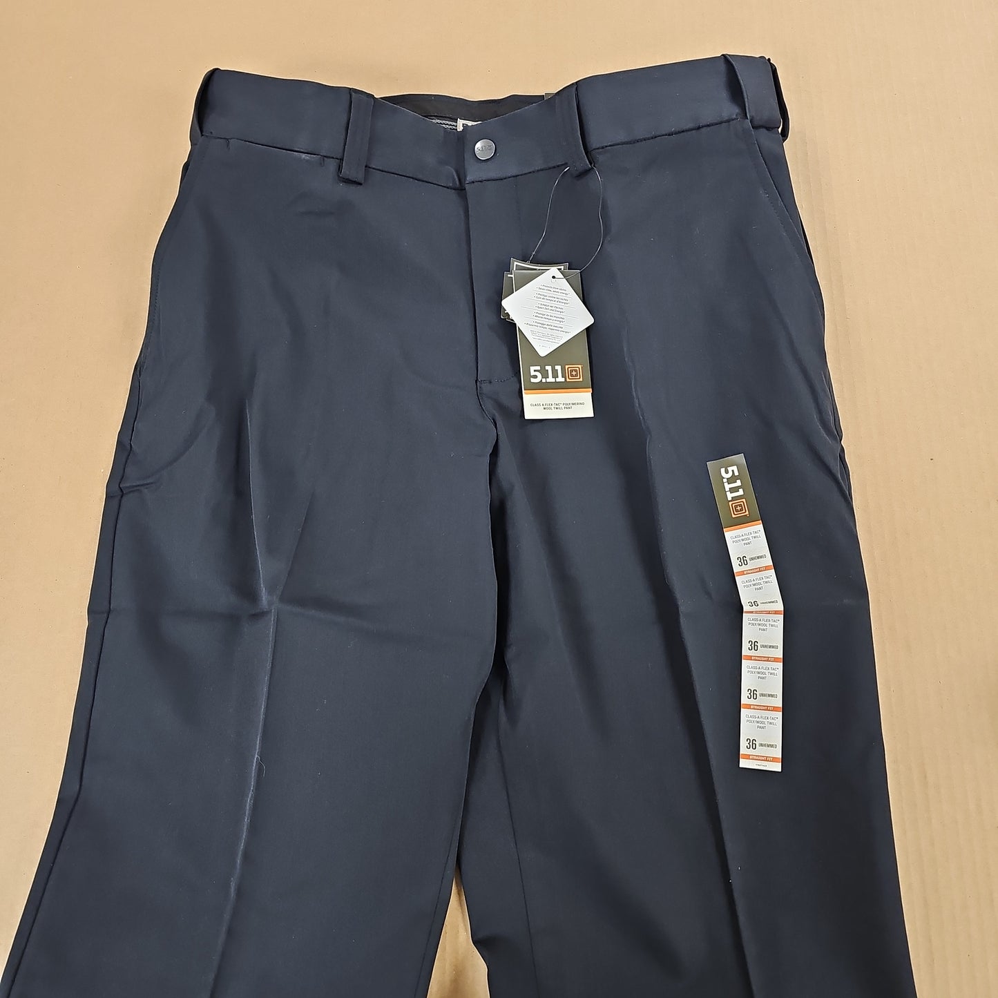5.11 Tactical Pant: Twill, FT PW, CL-A Mid. Navy, 36 74492-750-36
