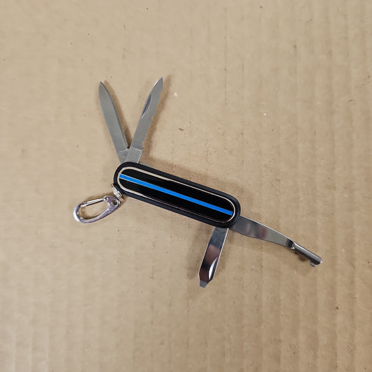 Edge Knife Handcuff Key: Blue Line 56269