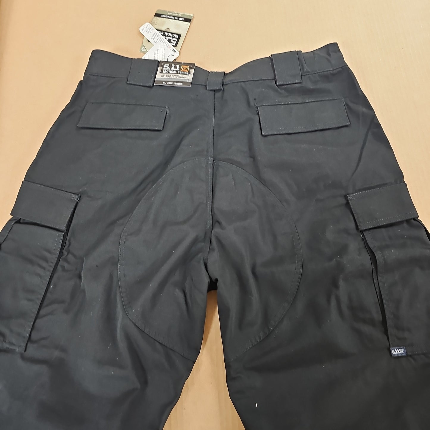 5.11 Tactical PANTS: TDU, POLY/COTTON RIP, BLACK, X-LARGE/SHORT 74003-019-XL-S