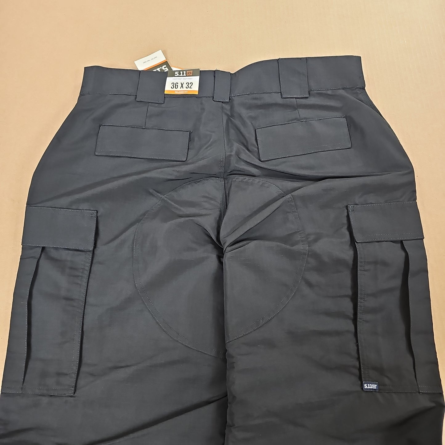 5.11 Tactical Pant: Fast-Tac TDU Black, 36/32 74462-019-36/32