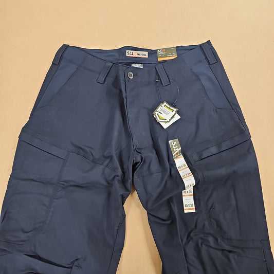5.11 Tactical Apex Pant in Dark Navy, 40W/36L - Durable Comfort Fit