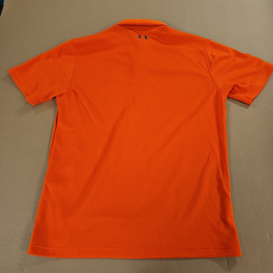 Polo: UA TECH S/S, Orange, Size Lg 1290140-800-L