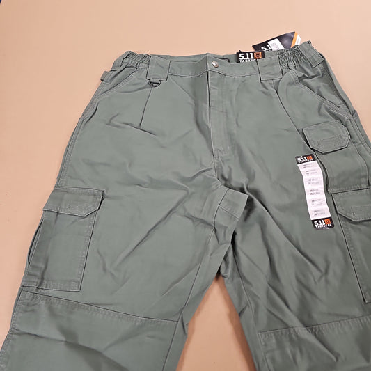 PANTS: OD GREEN 5.11, 38W/36L 74251-182-38-36