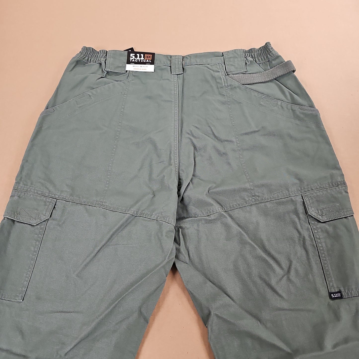 PANTS: OD GREEN 5.11, 38W/36L 74251-182-38-36