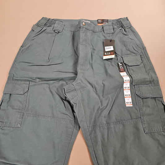 PANTS: OD GREEN 5.11, 40W/30L 74251-182-40-30