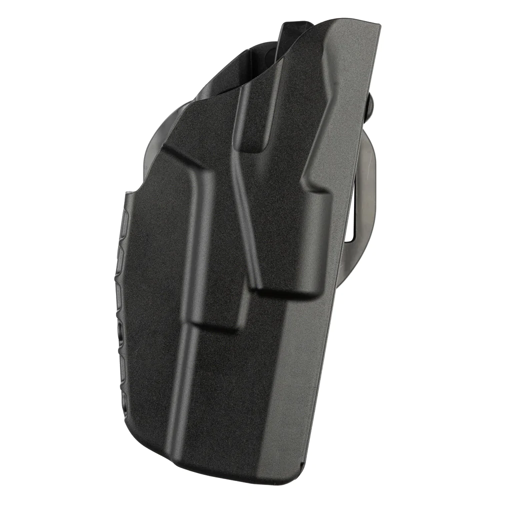 Safariland Model 7376 7TS ALS Hi-Ride Belt Slide Concealment Holster for Glock 19 w/ Compact Light