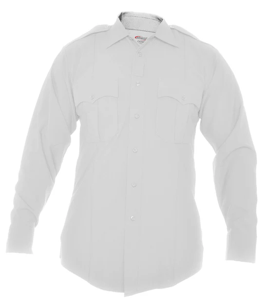 Elbeco CX360 Long Sleeve Shirt-Mens-White