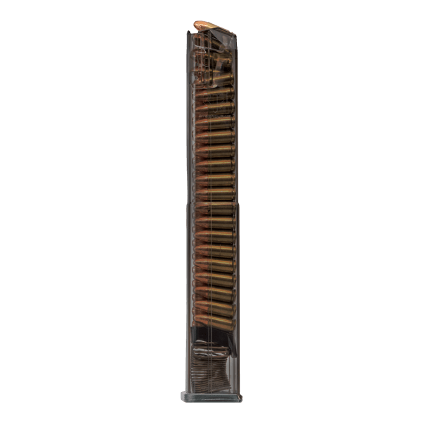 Elite Tactical Systems Carbon Smoke 40rd (9mm) Mag for Glock 17