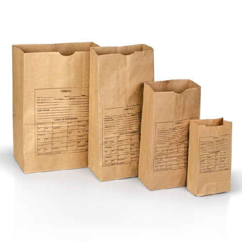 Lightning Powder Printed Paper Evidence Bags Style 4