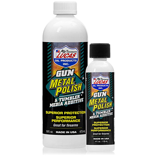 Lucas Oil Gun Metal Polish & Tumbler Media Additive
