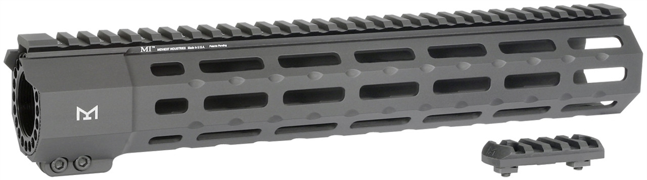 Midwest Industries Suppressor Series One Piece Free Float Handguard, M-LOK