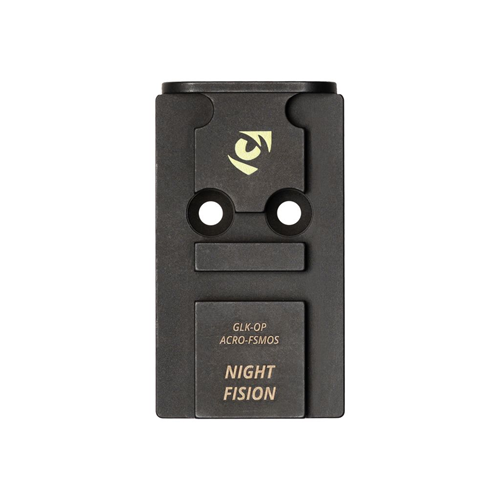 Night Fision Precision Optic Plate: Glock MOS (19/17/47) to ACRO P-2 Footprint