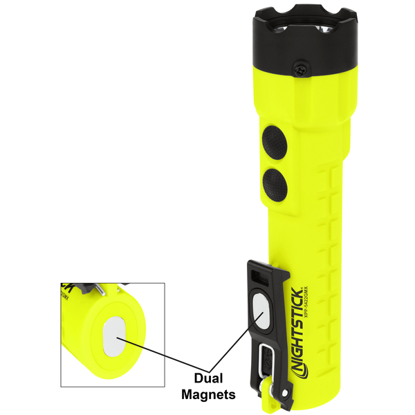 Nightstick X-Series Intrinsically-Safe Dual-Light Flashlight w/ Dual Magnets