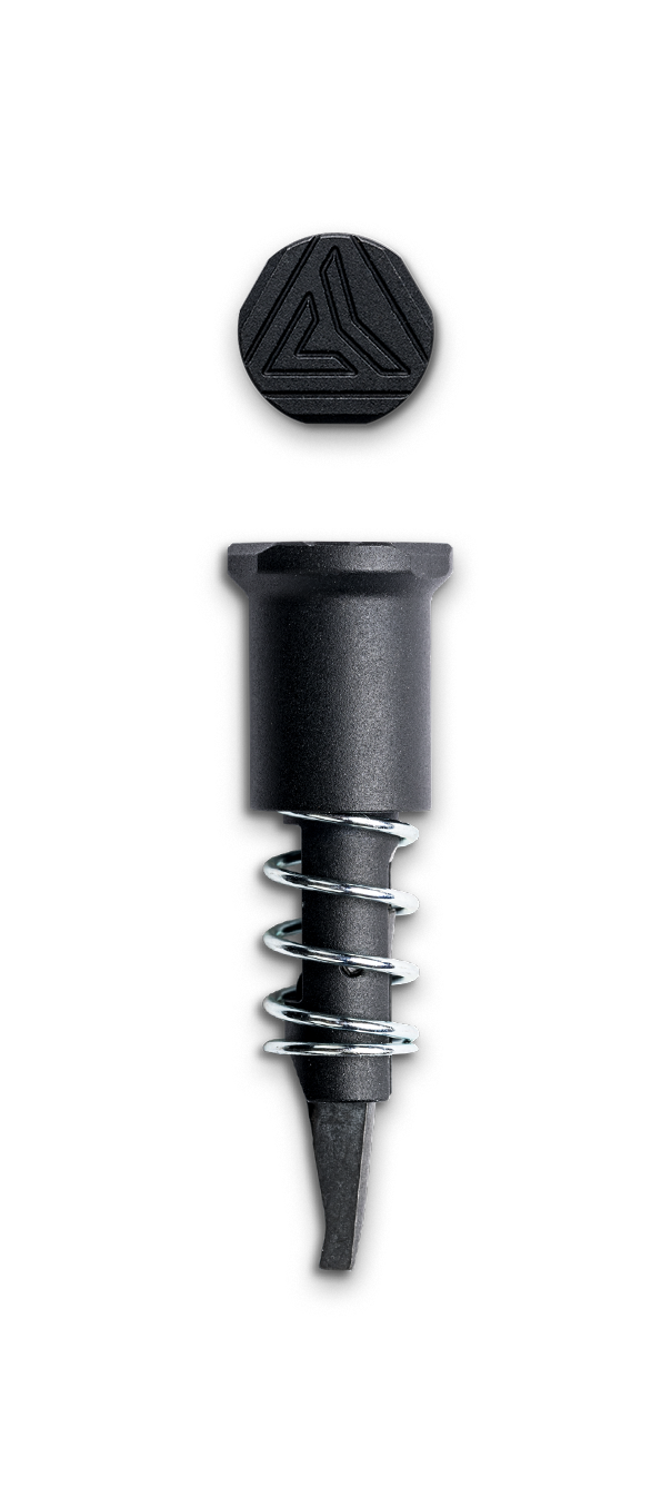 Radian Forward Assist - Aluminum - Black Anodized (AR15)